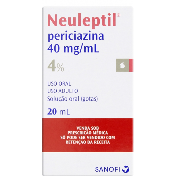 NEULEPTIL PERICIAZNINA 40MG/ML SOLUÇÃO ORAL 20ML